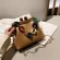 Acrylic Chain Wooden Clip Women Handbags Designer Ell Oulder Bags Luxury PU Leather Crossbody Bag Lady Vintage SE