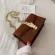 Women Orean Solid Cr Chain Bag Ladies PVC Crossbody Girl Oulder Bag SML Chain Mesger Bags Square PGE