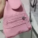 [] Women Spring New B Vintage Nylon Cloth Handbag Personity L-Match Crossbody Oulder Bag Tide 18A2156