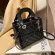 Lattice Square Tote Bag New Hi-Quity Pu Leather Women's Designer Handbag Vintage Oulder Mesger Bag Travel
