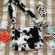 Women Bag New Oer With Lamb Wool Cute Cow Pattern Lie Fabric Oulder Bag Canvas Handbag Tote Large Capacity Bag For Girls