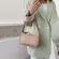 Soft PU Leather Women Ple Underarm Bag Retro Solid Cr Ladies Baguette Handbags Design Girls SML Oulder Bags