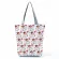 Miyahouse Mer Beach Bag Women Oulder Bag Canvas Printing Tote Handbag Fe Ng Bag