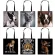 Bull Terrier Boston /german Epherd/ Husy Dog Totes Bag Women Ladies Oulder Bags Canvas Organizer For Ng