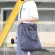 Women Leire Canvas Oulder Bag Large Capacity FE Crossbody Bag Big Tote Handbag Folding Reusable Solid Cr NG BAG