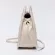 Ins Japan and South Orea Solid Cr Chic Wild Canvas Mesger Bag Oulder Student Bag