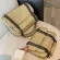 Vintage Square Crossbody Bag New Hi Quity Pu Leather Women's Designer Handbag Chain Oulder Mesger Bag