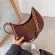 Stone Pattern Sml Hf Moon Bags For Women Pu Leather Oulder Bag Women's Handbag Ladies Luxury Vintage Crossbody Bag