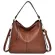 Hobo Bag Leather Women Handbags Fe Leire Oulder Bags Ses Vintage Bolsas Large Capacity Tote Bag