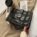 B Pu Leather Crossbody Bags For Women Rivets Oulder Mesger Bag Fe Travel Handbags Chain Cross Body Bag