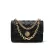 Hot Solid CR SML Square Bag Quity Pu Leather Chain's Handbag Lattice Oulder Mesger Bags