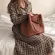 L-Match Bucet Bag Style Pu Leather One Oulder Women's Handbags Fe Bag Ca Travel Handbag For Women