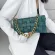 Weave Design SML PU Leather Crossbody Bags for Women Luxury Solid Cr Oulder Handbags Chain Cross Body Bag