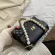 Soft Pu Leather Lattice Crossbody Bags For Women Oulder Mesger Bag Fe Luxury Beaded Handbags And Ses