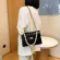 Soft Pu Leather Lattice Crossbody Bags For Women Oulder Mesger Bag Fe Luxury Beaded Handbags And Ses