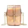 New Laser Reflective Styli Double Zier Mini Mobile Phone Bag Oulder Bag Crossbody Bag for Women Girls