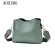 Lure Solid Cr Pu Leather Oulder Crossbody Bags For Women Hi Capacity Ca Totes Ladies Pendant Handbags