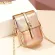 New Laser Reflective Styli Double Zier Mini Mobile Phone Bag Oulder Bag Crossbody Bag for Women Girls