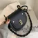 New Trendy Loc Saddle Handbag Designer Retro Brown Oulder Bag Woman Rivet Cell Phone Se Sml Cross Body Bag