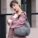 Women's Canvas Handbags Hi Quity Fe Single Oulder Bag Vintage Street Style Edge Thread Hobos Bag Crossbody Bag