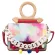 Speci Design Hit CR Stone Pattern Pate Pu Leather Acrylic Chain Handbag Trend Ladies Oulder Bag Women Mesger Bag and SES