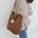Women Corduroy Canvas Oulder Bag FE CA Handbag Solid Cr Tote Bags Reusable Foldable Large NG Travel Beach Bag