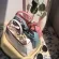 New Women's Retro Undrarm Bags Oulder Crossbody Bags Vintage Stone Pattern Baguette Lady Handbags