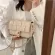 Weave Square Crossbody Bag Spring New Quity Pu Leather Women's Designer Handbag Branded Oulder Mesger Bags