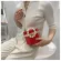 MINI MMER HI QUITY Pearl Handbag New CR Women's Designer Chain Oulder Mesger Bag