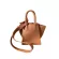 Vintage Pu Leather Posite Bags For Women Ca Large Capacity Mesger Bags Fe Solid Luxury Bucet Handbag Totes