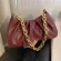 New Luxury Gold Chain Bag for Women Winter Armpit Bag Lady Oulder Crossbody Handbag Fe Travel Hand Bag SE