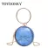 Toyoosy Women Circle Handbag Pvc Plastic Transparent Mesger Bag Acrylic Round Crossbody Bags Ring Handle Sml Totes Bags