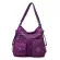 TTOU Women Waterproof Multi-Function Bag Double Oulder Bag Classic Handbags Hi Quity Nylon Fe Handbag