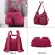 TTOU Women Waterproof Multi-Function Bag Double Oulder Bag Classic Handbags Hi Quity Nylon Fe Handbag