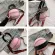 New Soulder Bags Personity Round Contrast CR Stitching Handbag Pu Leather Ladies Mesger Bag Ca Wild Basetbl Bag