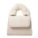 Winter F Fur Handle Handbags For Women Pu Leather Fe Oulder Bag Stone Luxury Warm Crossbody Bags For Women
