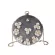 Women Round Bags Pu Leather Ell Erd Pets Mesger Crossbory Bags Designer Single Oulder Diagon Round Bag