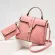 Smooza Women's Oulder Bags New Ca Large Capacity Handbags Fe Trendy Solid Cr Crossbody Mesger Bags