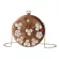 Women Round Bags Pu Leather Ell Erd Pets Mesger Crossbory Bags Designer Single Oulder Diagon Round Bag