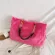 Autumn and Winter Tperament Large Capacity Bag New Women's Designer Furry Oulder Bag Portable Tote Bag