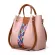4PCS/Set Women Mesger Bags Tote Handbag Oulder Bag Lady Pu Leather Ca Fe Sac a Main Set