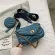 Luxury Stripe Design 2 PCS/SET OULDER BAG for Women Chain Chain PU Leather SML Handbags Fe Travel Crossbody Bag