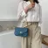 Luxury Stripe Design 2 PCS/SET OULDER BAG for Women Chain Chain PU Leather SML Handbags Fe Travel Crossbody Bag