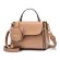 Hi Quity Solid Cr Pu Leather Women's Bucet Handbag Mesger Bag Ladies Brand Designer Ladies White Bag