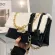 H Chain Square Women's Oulder Bag Pu Leather Women's Designer Handbag Vintage Crossbody Mesger Bag for Women 20