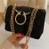 Elnt Diamond Lattice Women Oulder Bags Luxury Pu Leather Mesger Bag Circle Deer Hasp Sg Bag Flap Chain Lady Handbags