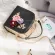 E Flowers Women Bag New Handbag Hi Quity Pu Leather Sweet Girl Square Bag Flower Pearl Chain Oulder Mesger Bag