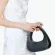 [bxx] Women New Triangle Sml Round Bag Goose Egg Bag Hand Bag Pu Leather Flap Personity L-Match Tide 18a1464