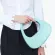 [bxx] Women New Triangle Sml Round Bag Goose Egg Bag Hand Bag Pu Leather Flap Personity L-Match Tide 18a1464