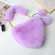 F Fur Ses and Handbags Women Autumn Winter HEart Clutch Handbag Totes Girls Oulder Hand Bags